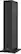 Angle. Bowers & Wilkins - 600 Series 683 S2 Dual 6-1/2" 3-Way Floorstanding Loudspeaker (Each) - Black.