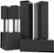 Alt View Zoom 12. Bowers & Wilkins - 600 Series 683 S2 Dual 6-1/2" 3-Way Floorstanding Loudspeaker (Each) - Black.
