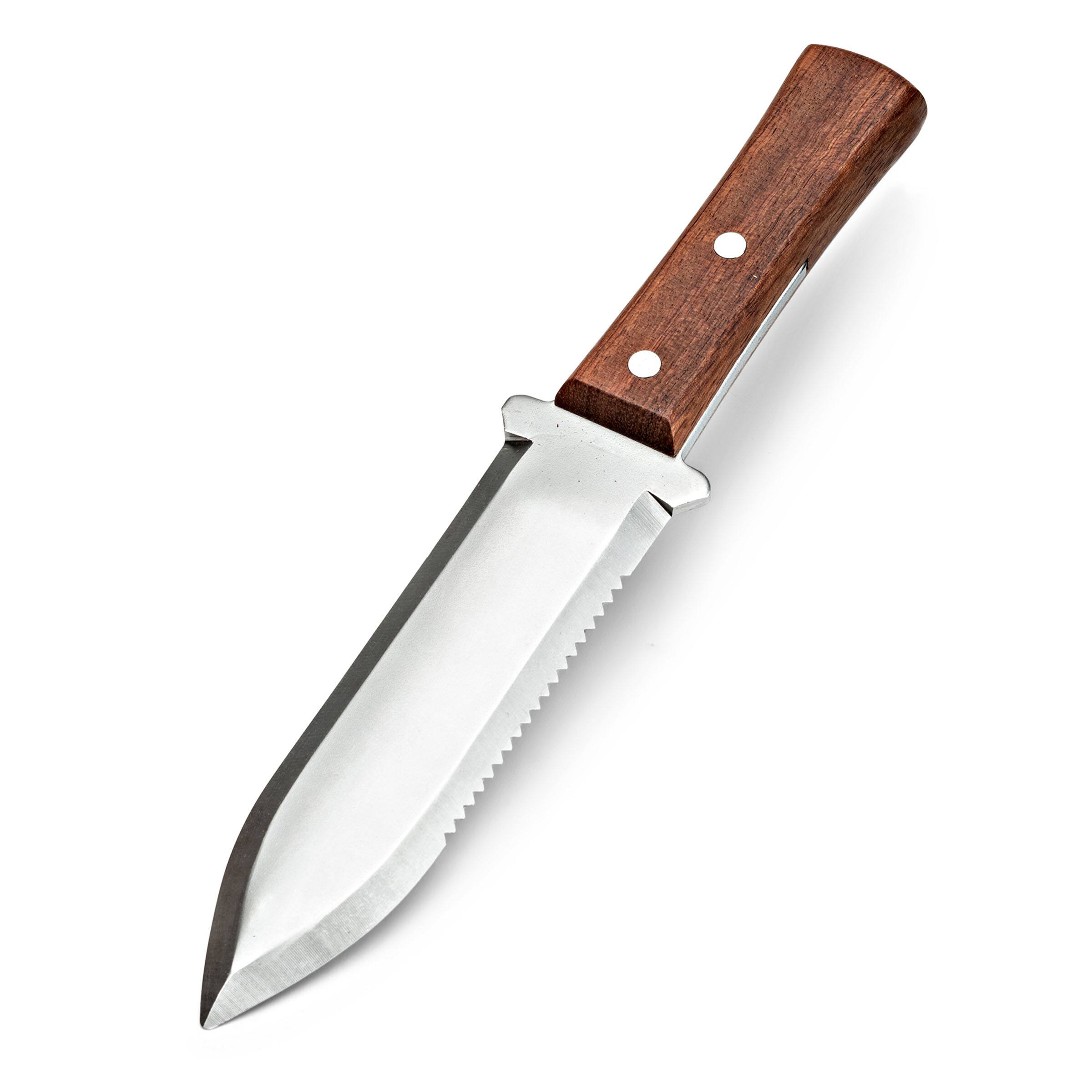 Front. Kings County Tools - Hori Hori Garden Weeding Knife.