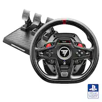 Thrustmaster - T248R Racing Wheel and Magnetic Pedals for Playstation 4, Playstation 5, Windows - Black - Front_Zoom