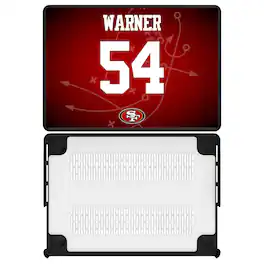 Keyscaper - Fred Warner San Francisco 49ers MacBook Case - Pro 14 in - Multicolor