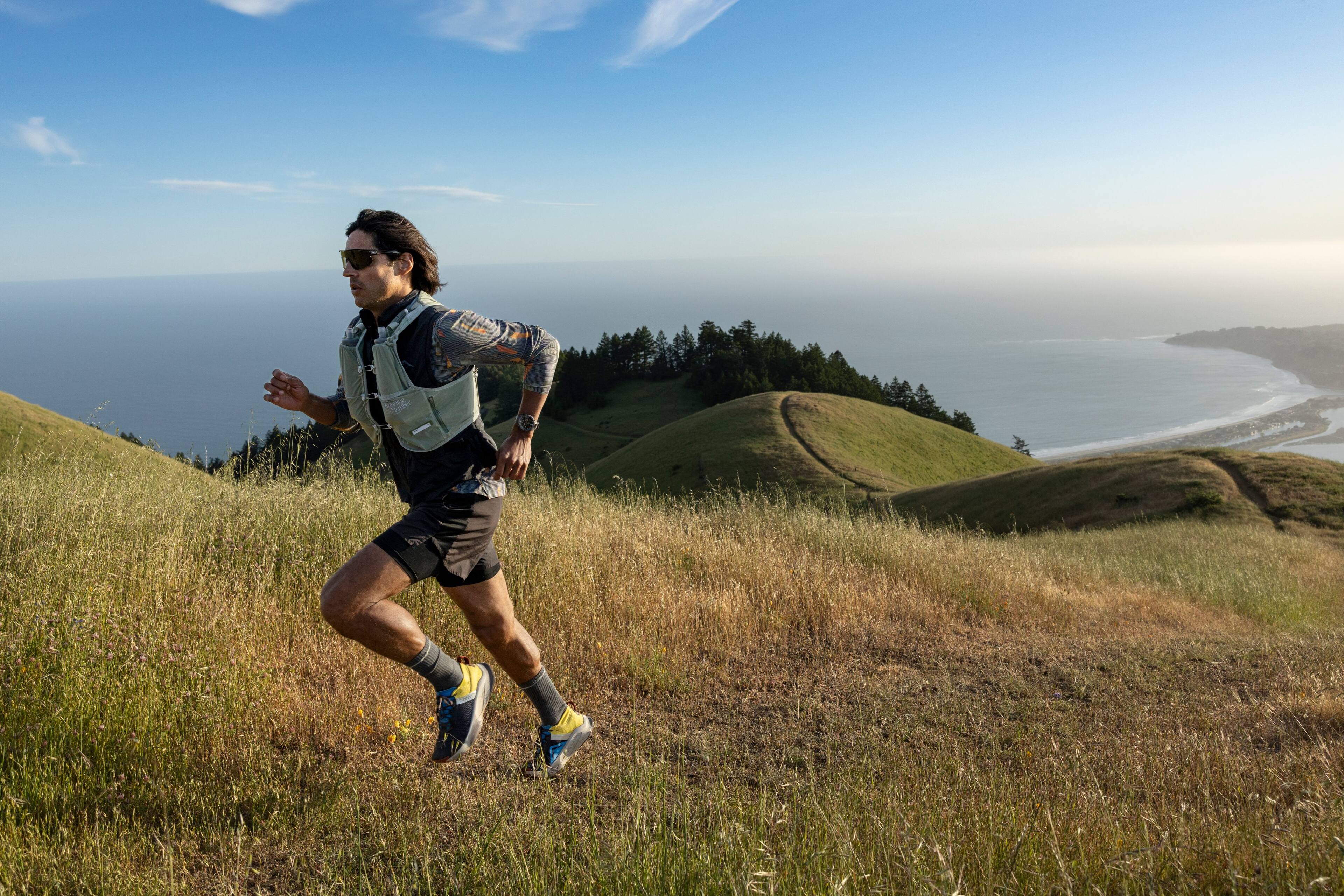 Alt View 9. Garmin - Instinct Crossover AMOLED Tactical Edition GPS Smartwatch 47 mm Fiber-reinforced Polymer - Black with black silicone band.