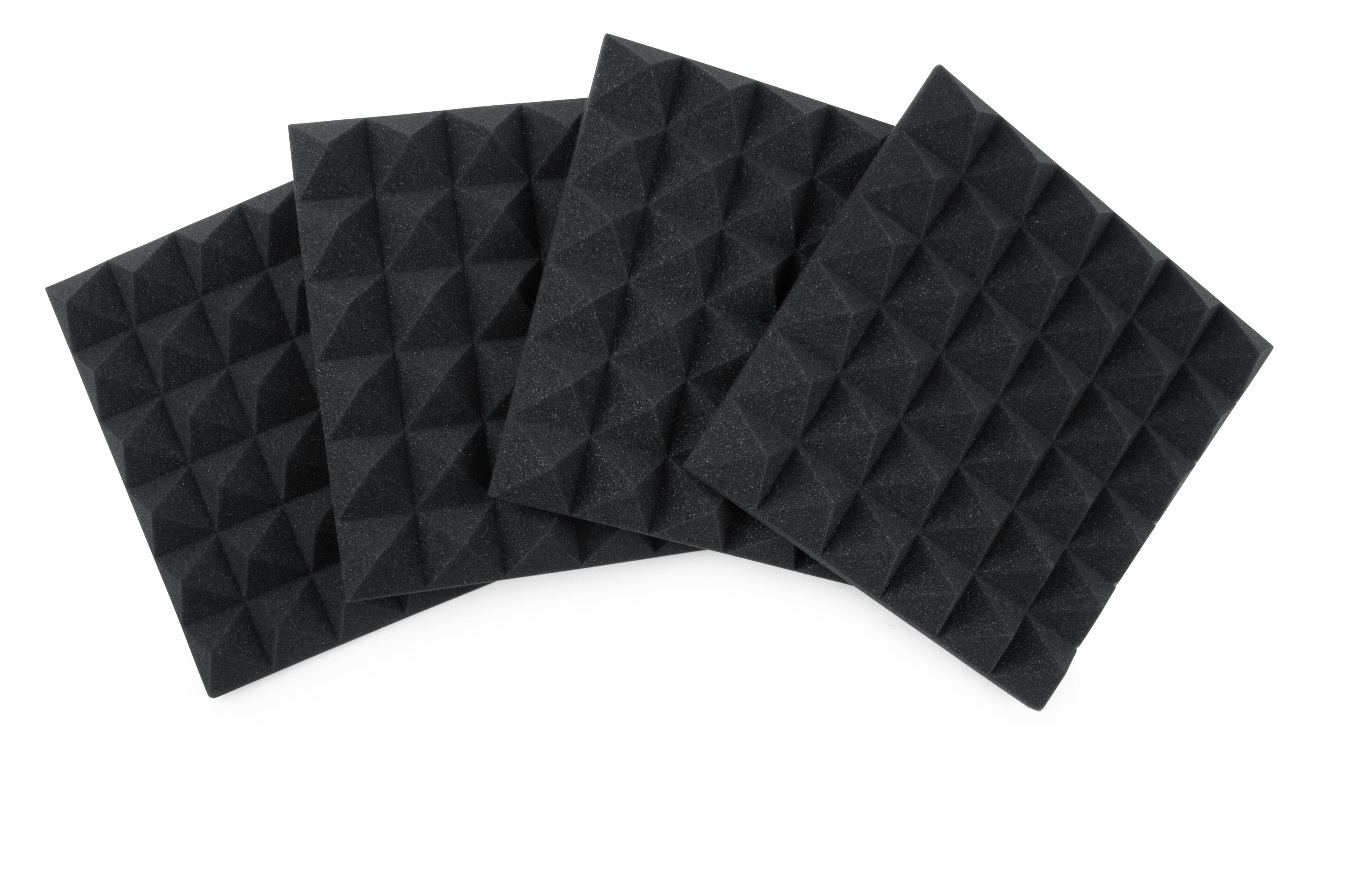 Alt View 13. Gator Frameworks - 4 Pack Acoustic Treatment Panels - Charcoal.