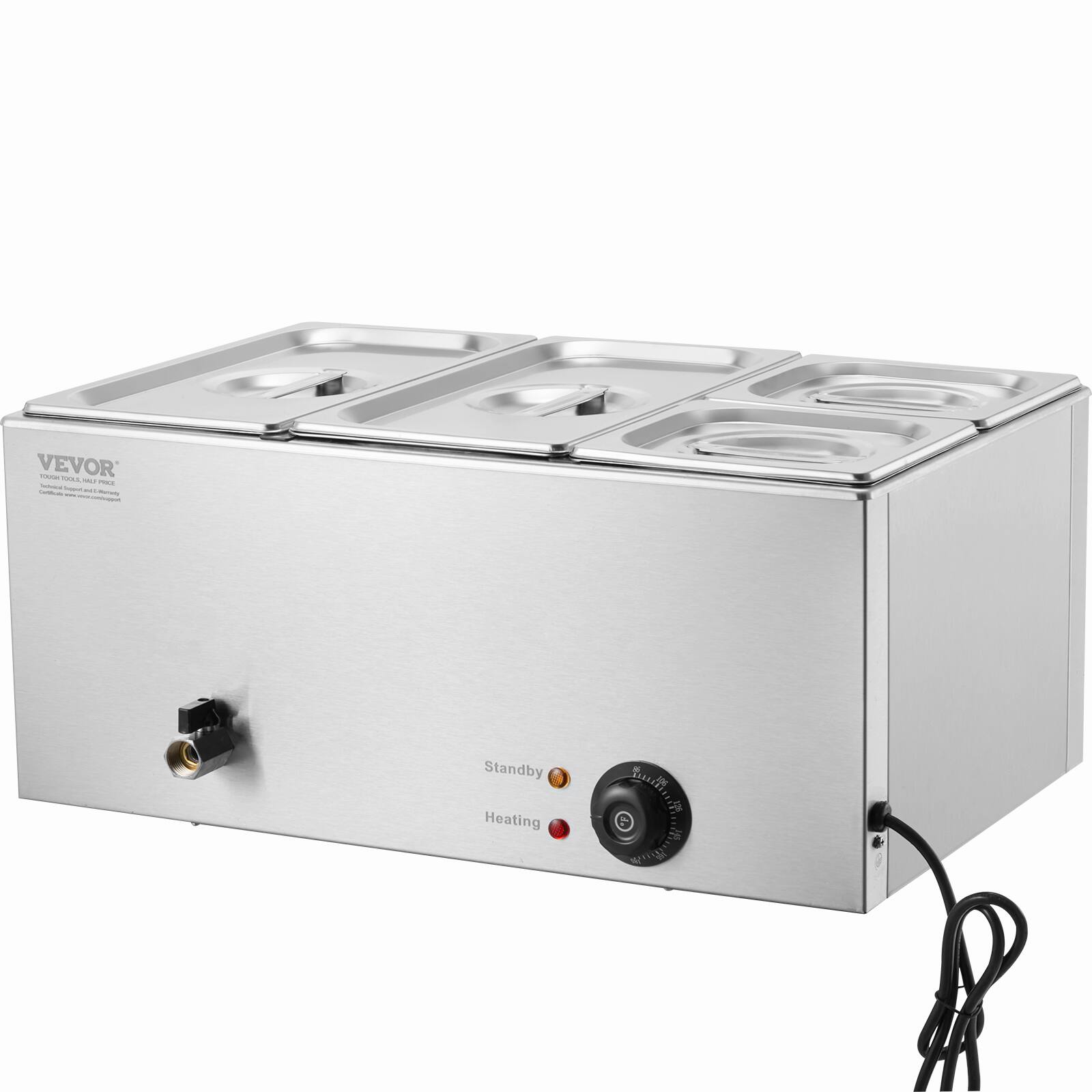 VEVOR ADOOT TOTAL TO no Tedmical Sugar, with Carbooks - gtamym i

Standby Heating
15/ W