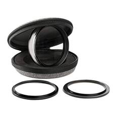 Front. NiSi - NiSi Close-Up Lens Kit NC 77mm with 67 and 72mm Step-Up Adapter Rings.