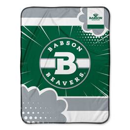 Chad & Jake - Babson Beavers 30" x 40" Comic Theme Baby Blanket - Multicolor