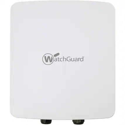 Front. WatchGuard - WatchGuard AP430CR Dual Band IEEE 802.11ax 2.91 Gbit/s Wireless Access Point - Outdoor - 2.40 GHz, 5 GHz - 6 x External - Black.