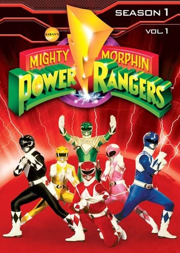 Front. Mighty Morphin Power Rangers: Season One, Volume One   - DVD.