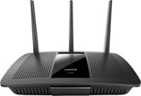 Front Zoom. Linksys - AC1900 Dual-Band WiFi 5 Router - Black.