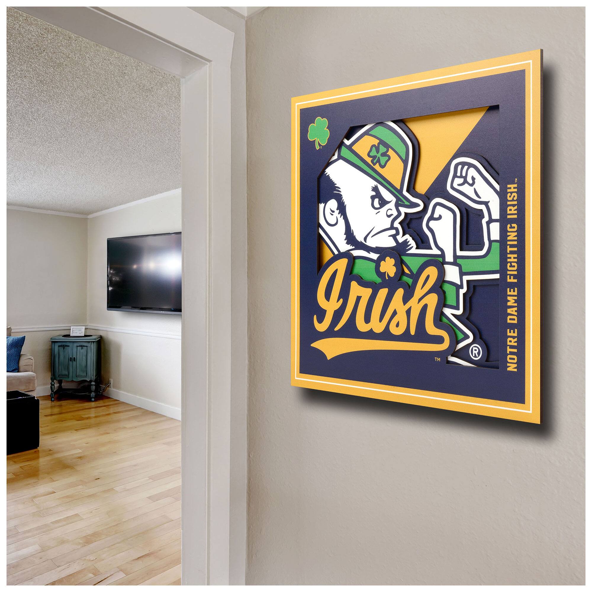 Irish  
NOTRE DAME FIGHTING IRISH