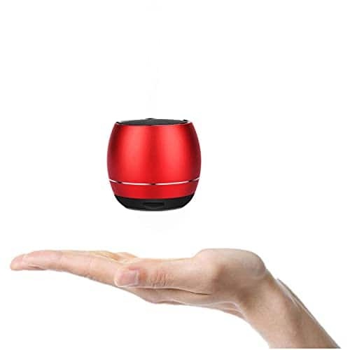 Pacoar Cade - Smart Portable Speakers Outdoors Wireless Mini With Built-in-mic Handsfree Call Tf Card Hd Sound And Bass For Ipad - Red