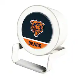 Keyscaper - Chicago Bears Historic Team Logo Night Light Charger with Bluetooth Speaker - Multicolor