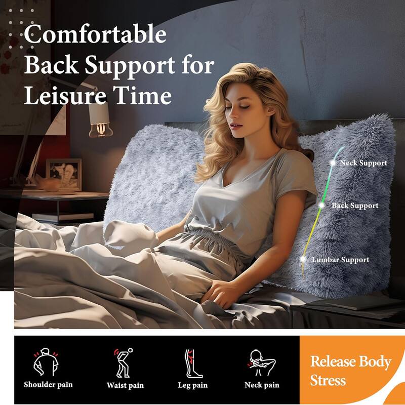 Comfortable Back Support for Leisure Time

- Neck Support
- Back Support
- Lumbar Support

Release Body Stress

- Shoulder pain
- Waist pain
- Leg pain
- Neck pain