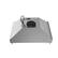 Back. Forno Appliances - Venezia 30" Wall-Mounted Range Hood with Touch Controls and Baffle Filters - Stainless Steel.