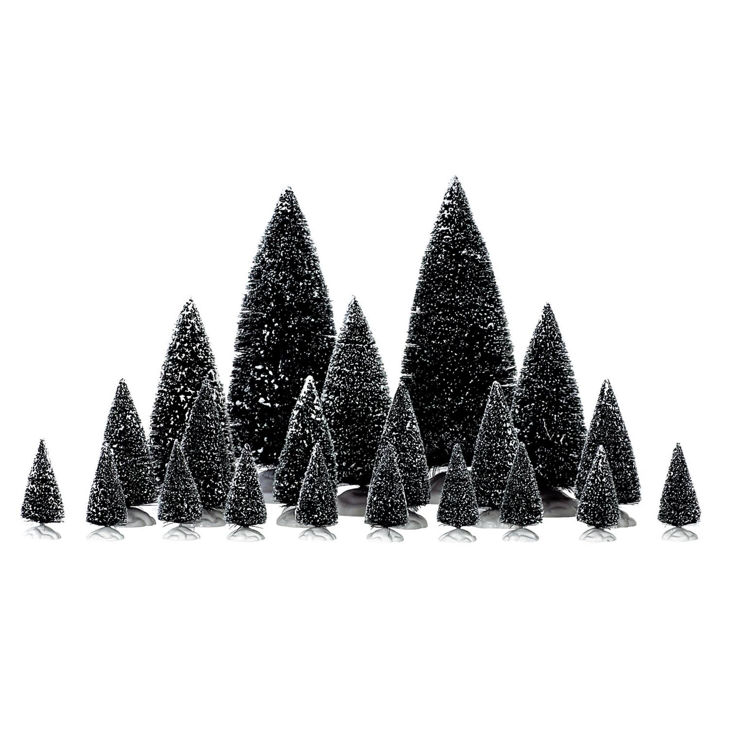 Front. Lemax - Lemax Green Pine Christmas Tree 9 in. - Green.
