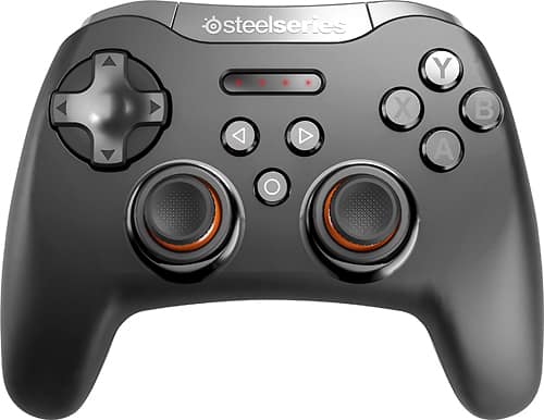 SteelSeries - Stratus XL Gaming Controller - Black - Larger Front