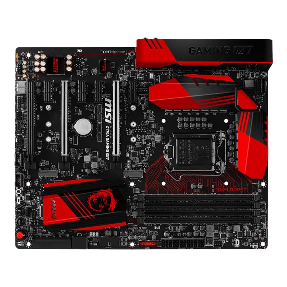 Front. MSI - Performance Gaming ATX Motherboard 3600(OC)/2600(OC)/2400/2133MHz (Socket 1151).