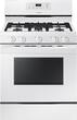 Samsung - 5.8 Cu. Ft. Freestanding Gas Range - White - Larger Front