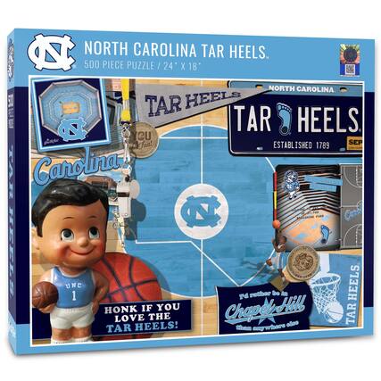 NORTH CAROLINA TAR HEELS
500 PIECE PUZZLE / 24" X 18"
NORTH CAROLINA TAR HEELS
ESTABLISHED 1789
TAR HEELS
SEP
Carolina
You're the fun!
HONK IF YOU LOVE THE TAR HEELS!
I'd rather be in Chapel Hill than anywhere else
TAR HEELS