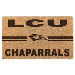Jardine - Lubbock Christian Chaparral 18" x 30" Team Logo Doormat - Brown