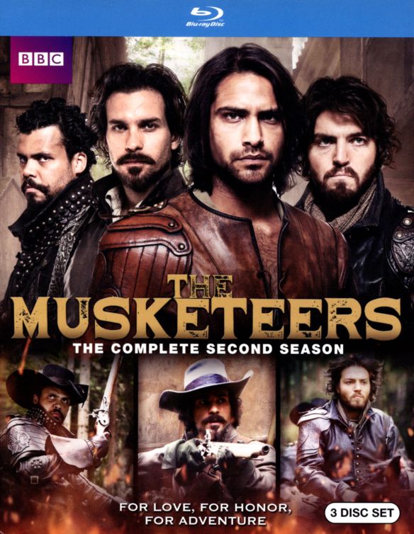  The Musketeers: Season Two [3 Discs] [Blu-ray]