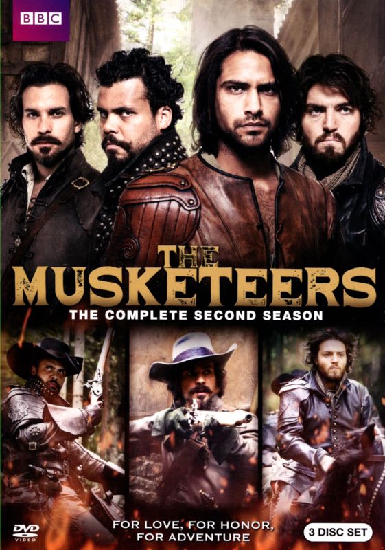  The Musketeers: Season Two [3 Discs] [DVD]