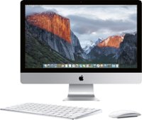 Apple - Geek Squad Certified Refurbished 21.5" iMac® - Intel Core i5 (1.6GHz) - 8GB Memory - 1TB Hard Drive - Silver - Front_Zoom