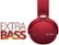 Alt View Zoom 11. Sony - XB650BT Over-the-Ear Wireless Headphones - Red.