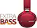 Alt View 11. Sony - XB650BT Over-the-Ear Wireless Headphones - Red.