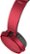 Alt View Zoom 12. Sony - XB650BT Over-the-Ear Wireless Headphones - Red.