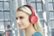 Alt View Zoom 17. Sony - XB650BT Over-the-Ear Wireless Headphones - Red.
