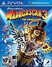 Front Detail. Madagascar 3: The Video Game - PS Vita.