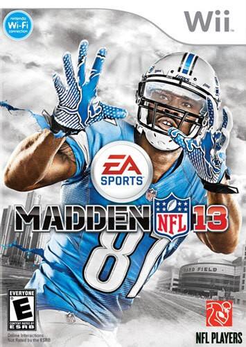 Front Standard. Madden NFL 13 - Nintendo Wii.