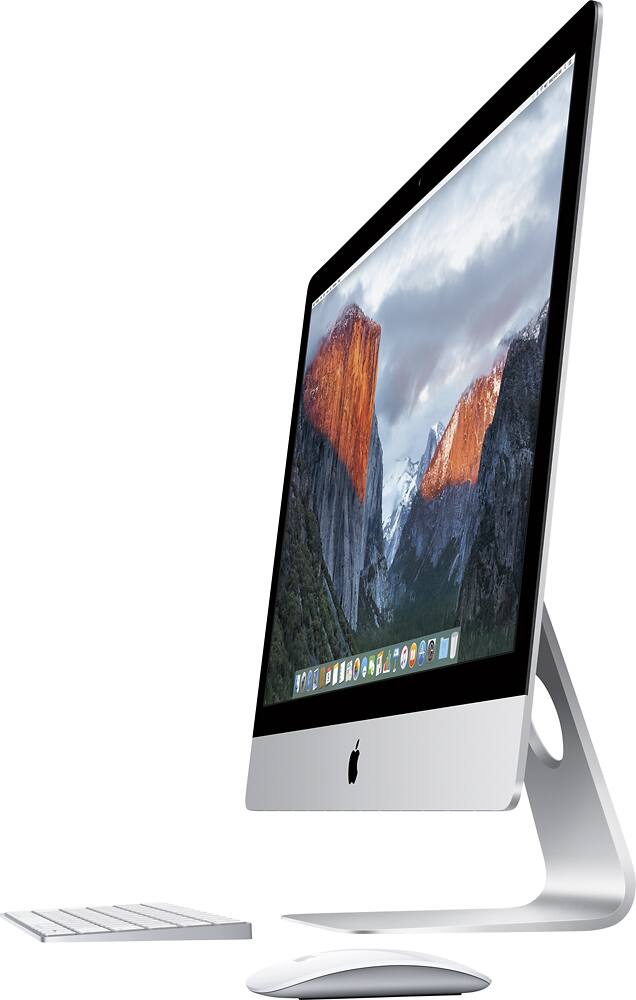 Alt View 11. Apple - Geek Squad Certified Refurbished 27" iMac® with Retina 5K display - Intel Core i5 (3.2GHz) - 8GB Memory - 1TB.