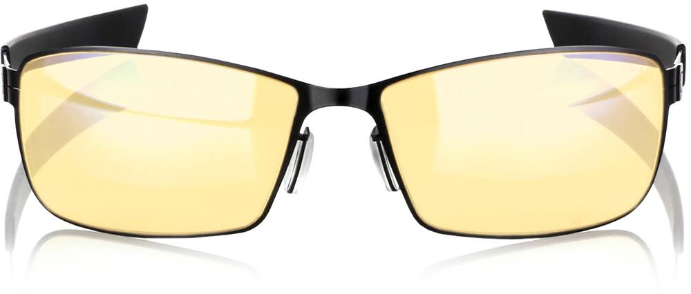 Alt View 11. GUNNAR - Vayper Gaming Glasses with Anti-reflective Scratch-resistant Coating and Blue Light Reduction, Amber Lenses - Onyx.
