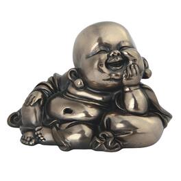 FC Design - 4"W Maitreya Buddha Figurine Statue Office Desk Tabletop Home Decor Gift - Multi-Color