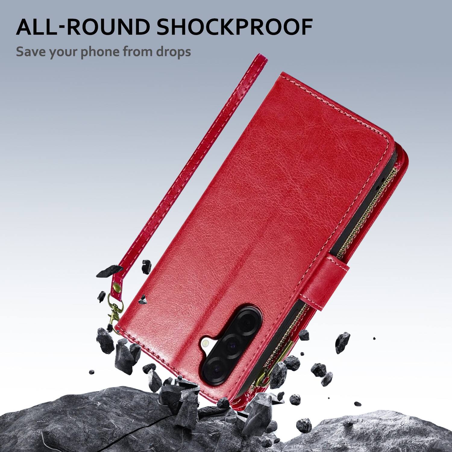 ALL-ROUND SHOCKPROOF  
Save your phone from drops