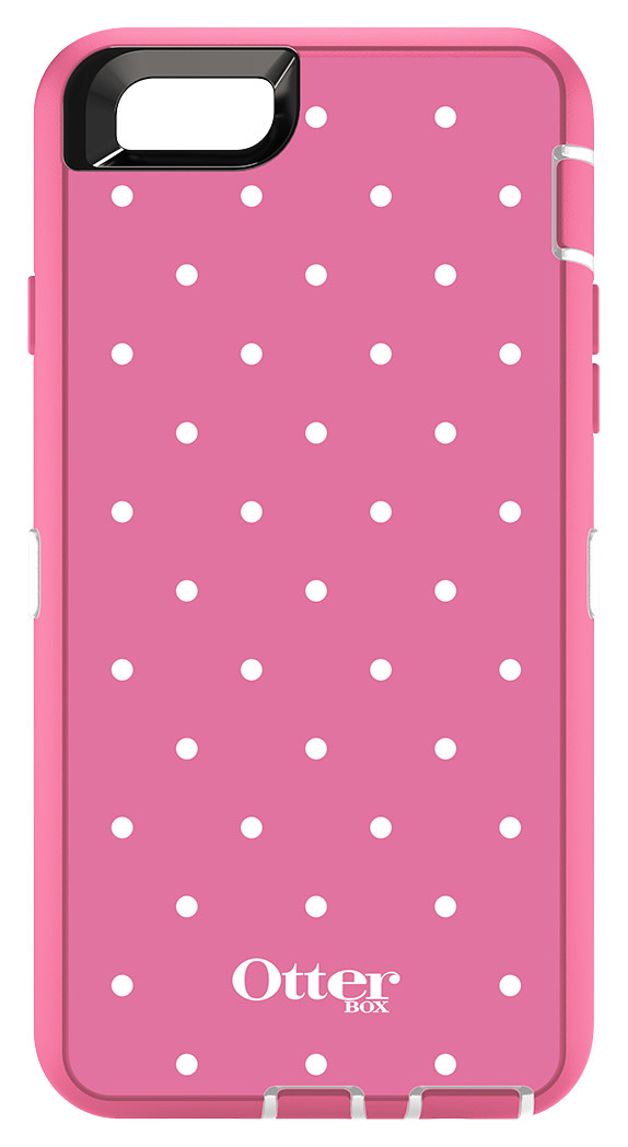 Best Buy Otterbox Defender Series Case For Apple Iphone 6 And 6s Pink White 77