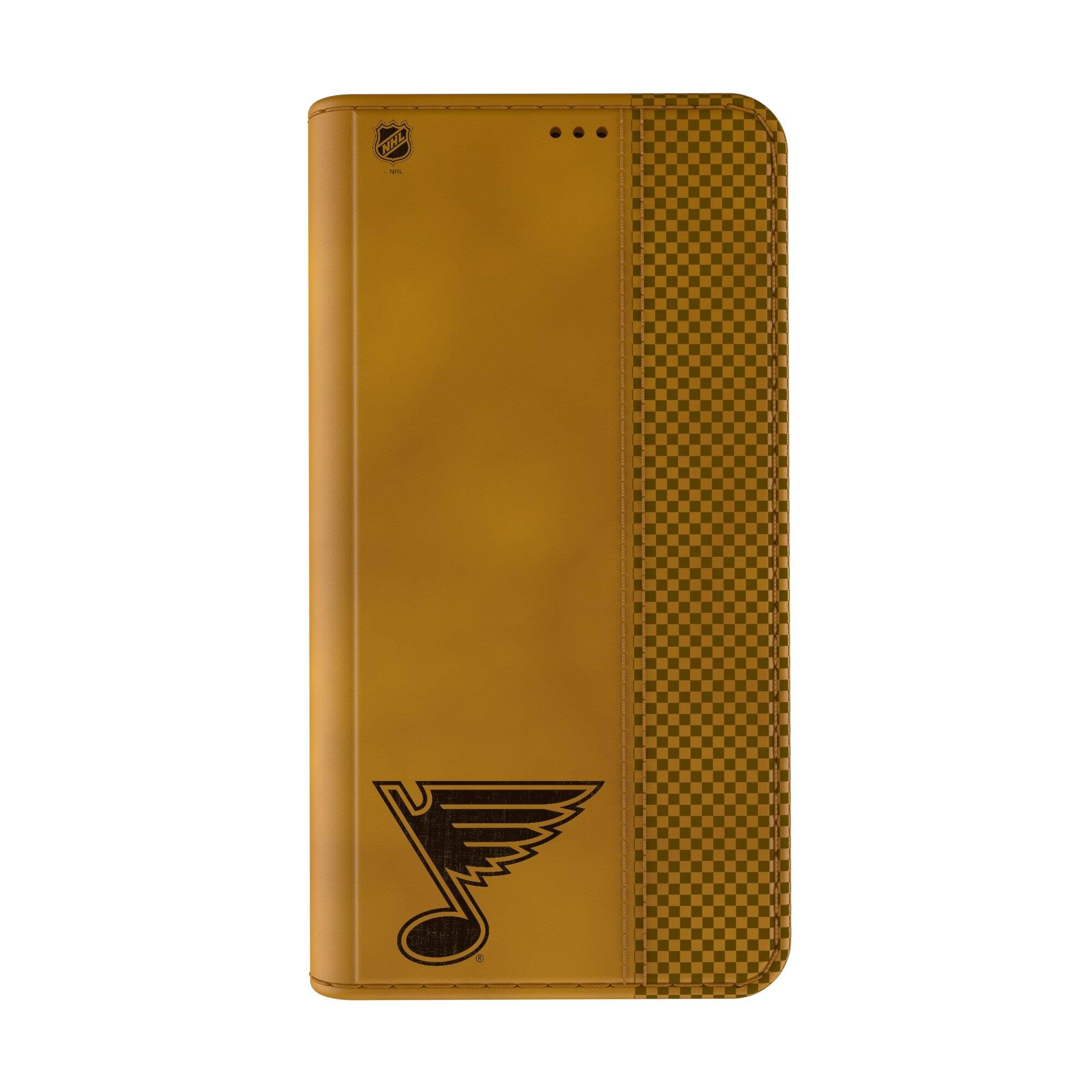 Alt View 1. Keyscaper - St. Louis Blues iPhone Folio Case - 12 mini/13 mini - Multicolor.
