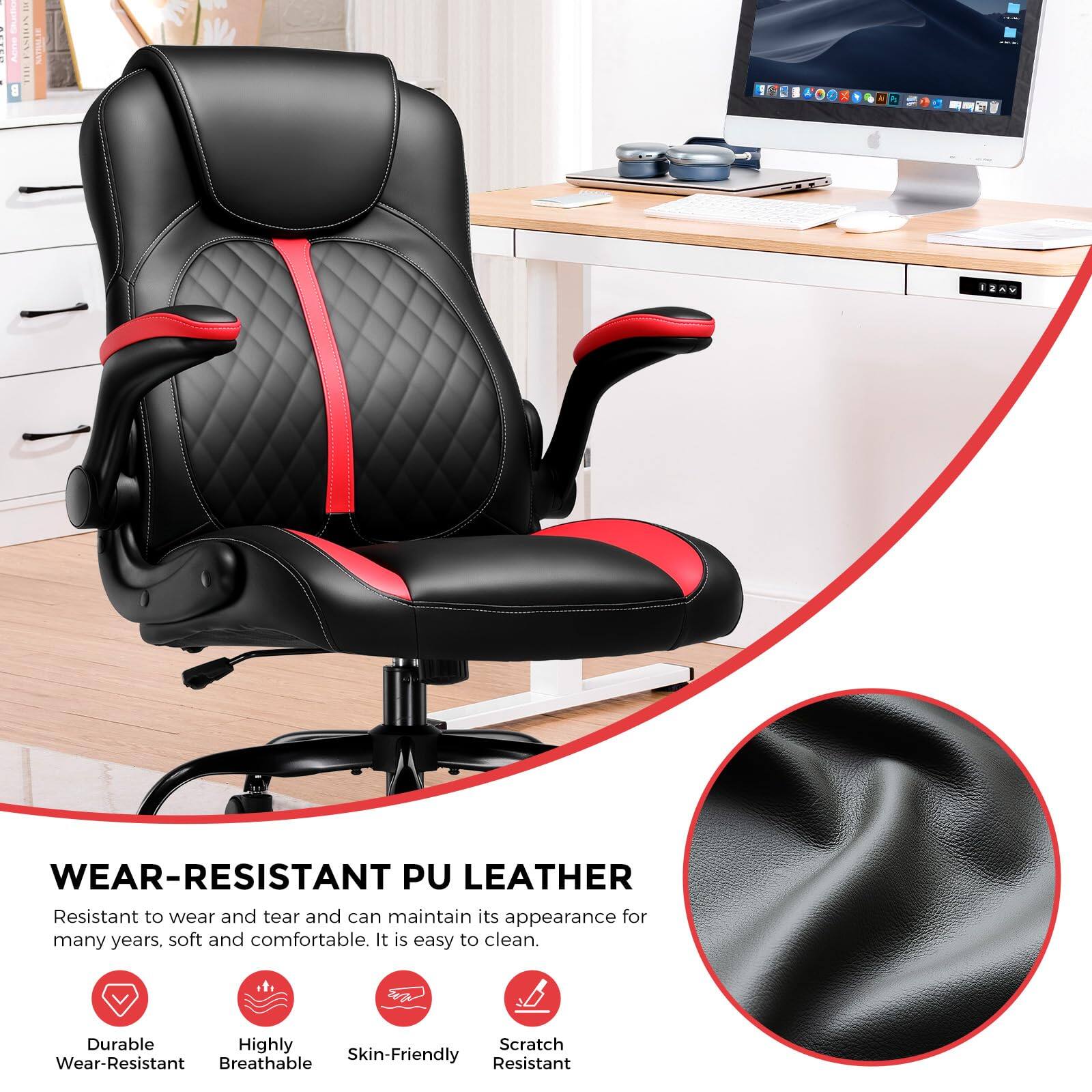 WEAR-RESISTANT PU LEATHER

Resistant to wear and tear and can maintain its appearance for many years, soft and comfortable. It is easy to clean.

- Durable Wear-Resistant
- Highly Breathable
- Skin-Friendly
- Scratch Resistant