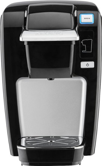 Keurig - K15 Single-Serve Coffeemaker - Black - Front Zoom
