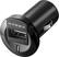 Front. Dynex™ - DC USB Charger - Black.
