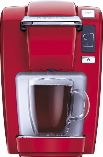 Keurig - K15 Single-Serve Coffeemaker - Red - Angle Zoom