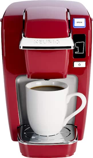 Keurig - K15 Single-Serve Coffeemaker - Red - Front Zoom
