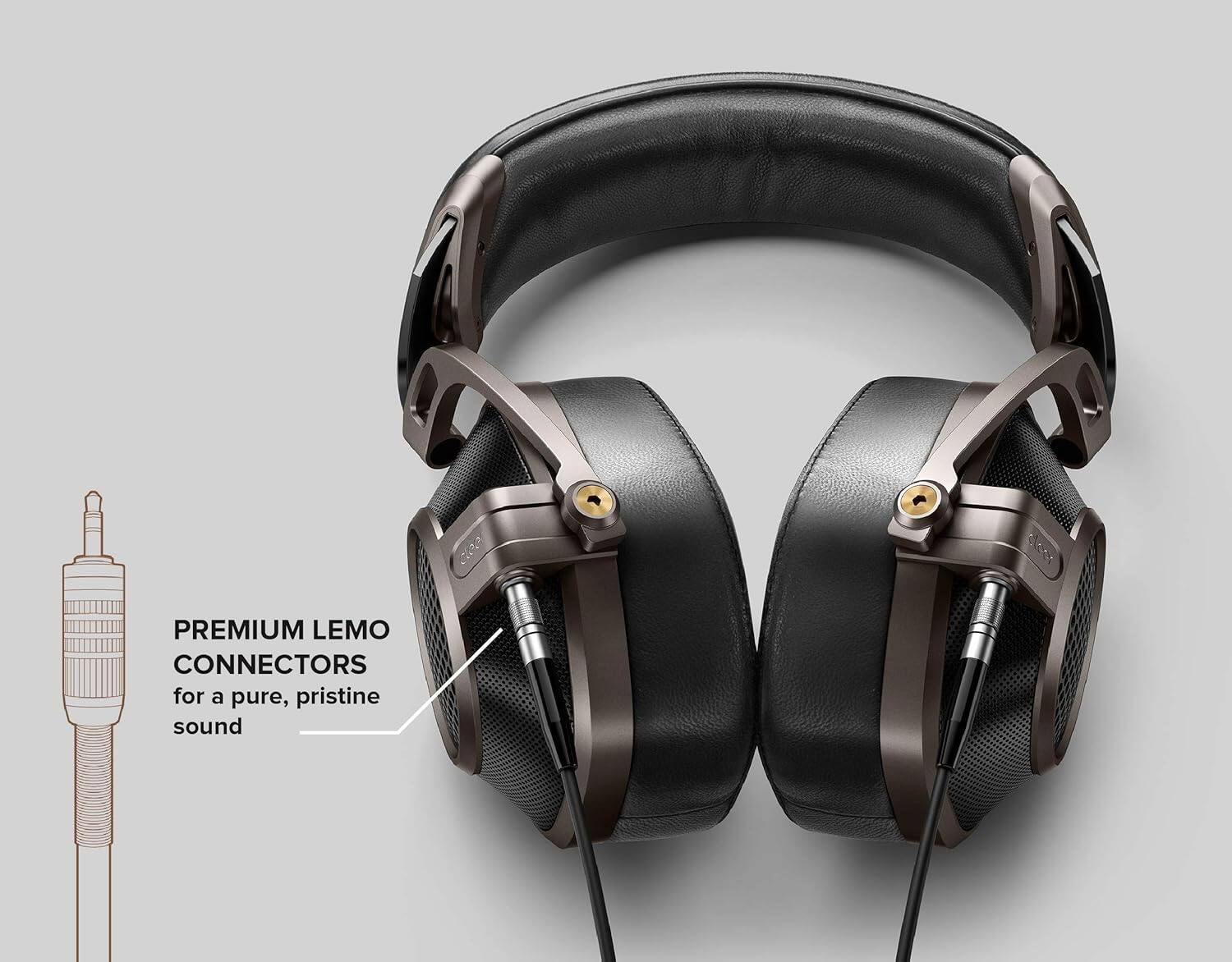 PREMIUM LEMO CONNECTORS for a pure, pristine sound