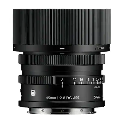 LH577-02B
A 22 16 11 8 5.6 4
99914231
45mm 1:2.8 DG φ55
SIGMA