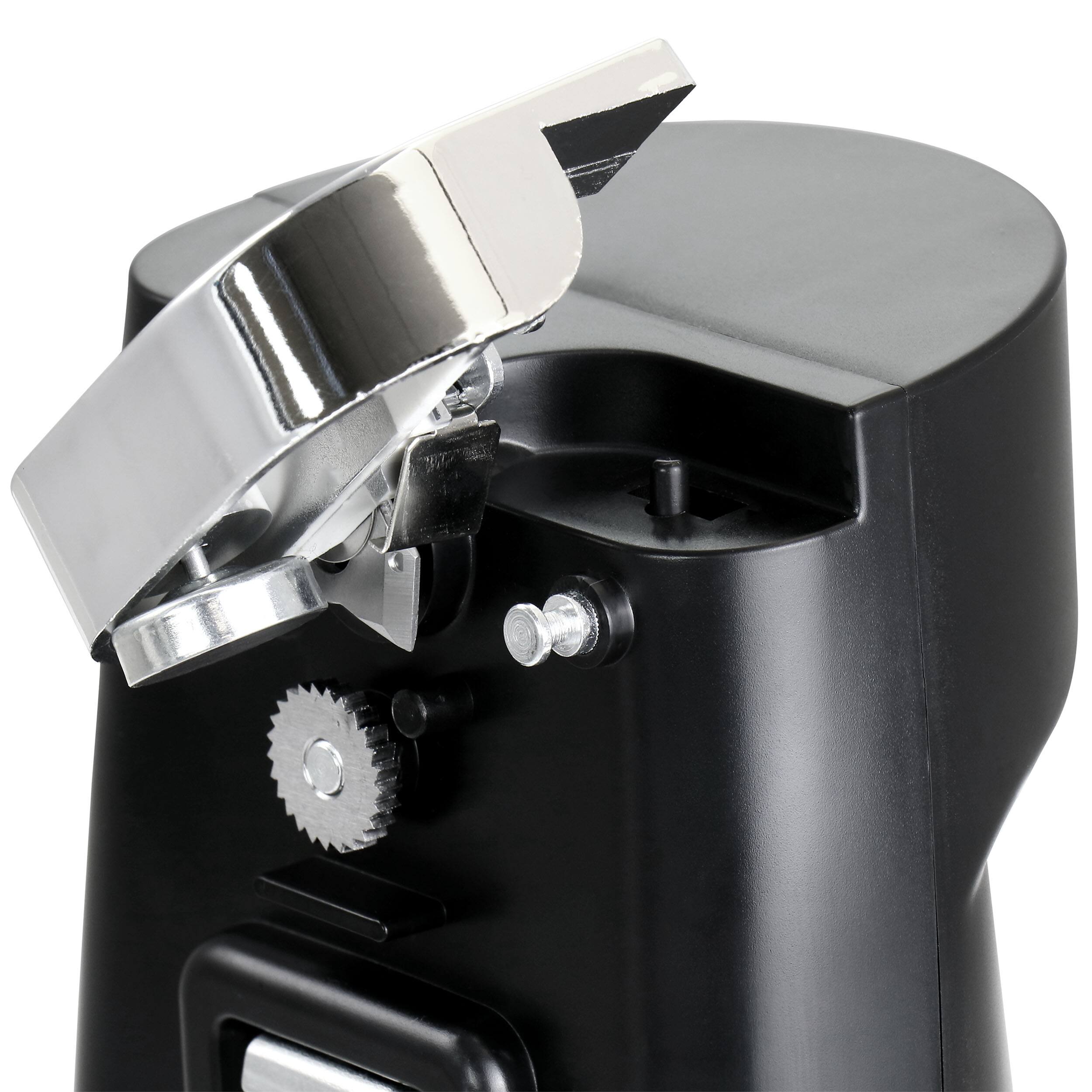Alt View 3. Better Chef - Better Chef Deluxe Electric Can Opener with Built in Knife Sharpener and Bottle Opener in Black - Black.