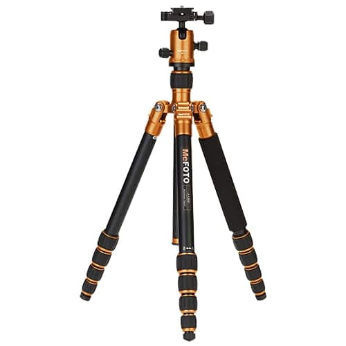 Left. MeFOTO - RoadTrip 61.6" Tripod - Orange.