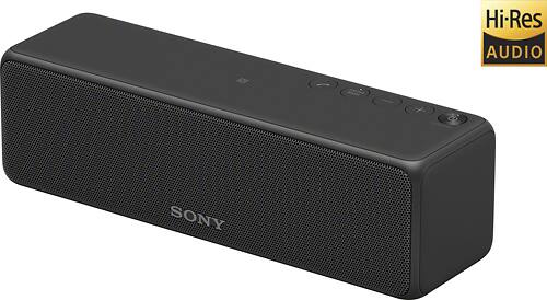 Sony - HG1 Hi-Res Portable Wireless Speaker - Charcoal Black - Larger Front