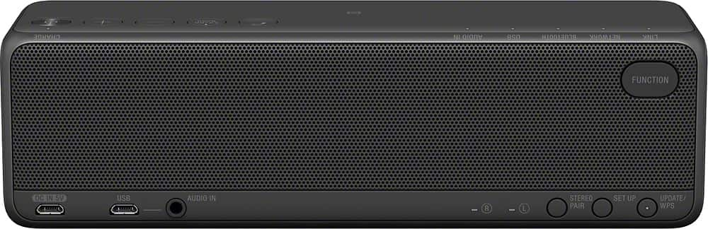 Best Buy: Sony HG1 Hi-Res Portable Wireless Speaker Charcoal Black